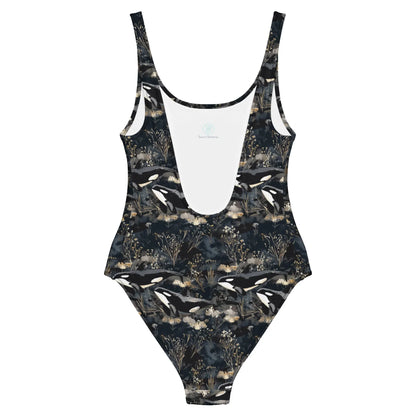 Midnight Orca One-Piece Swimsuit - 