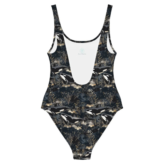 Midnight Orca One-Piece Swimsuit - 
