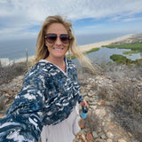 Midnight Orca Women’s cropped Windbreaker -  - ["jacket","Midnight Orca","orca","Wildlife","women"]