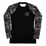 Midnight Orca Women's Rash Guard Solid -  - ["Midnight Orca","orca","rash guard","women"]