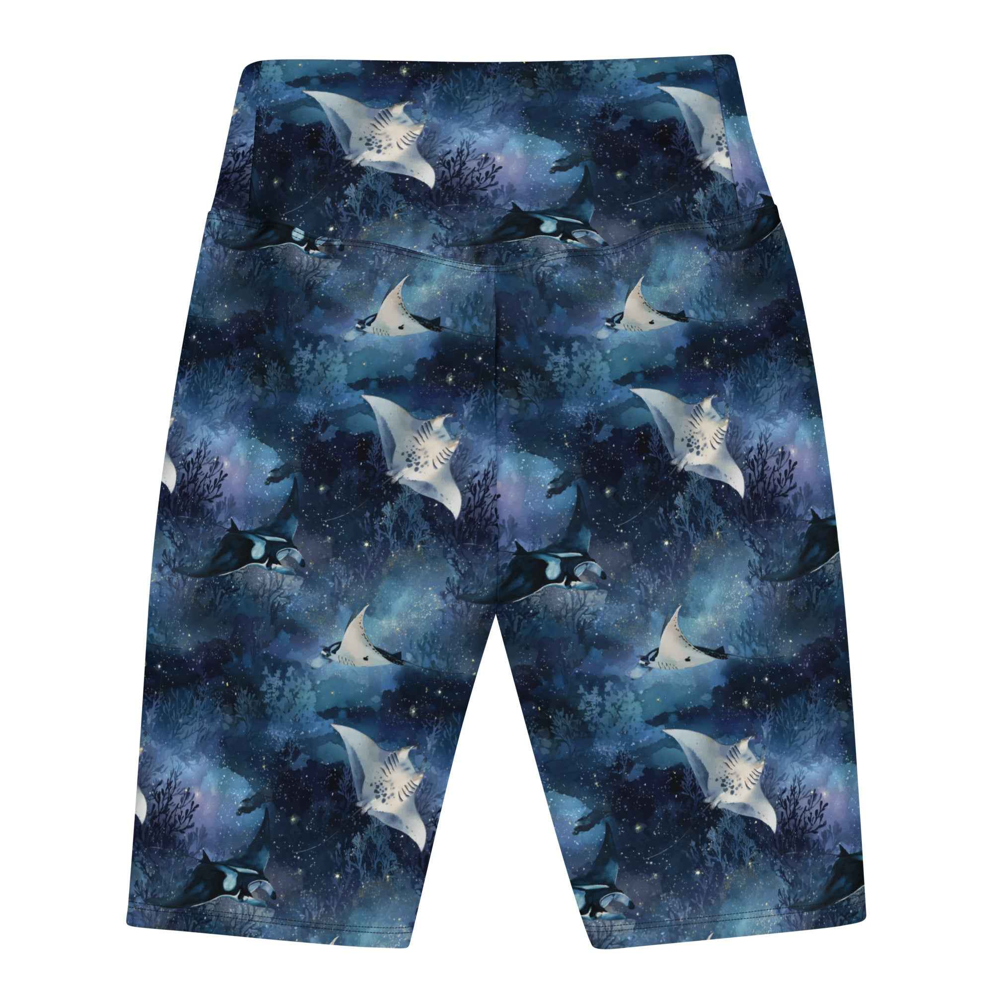 Moonlight Manta 8" Inch Dive Shorts -  - ["Moonlight Manta","ray","Short","women"]