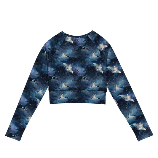 Moonlight Manta Eco Cropped Rash Guard - 