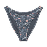 Moonlight Manta Eco High-Leg Cheeky Bikini Bottom -  - ["Moonlight Manta","ray","swim","Wildlife","women"]