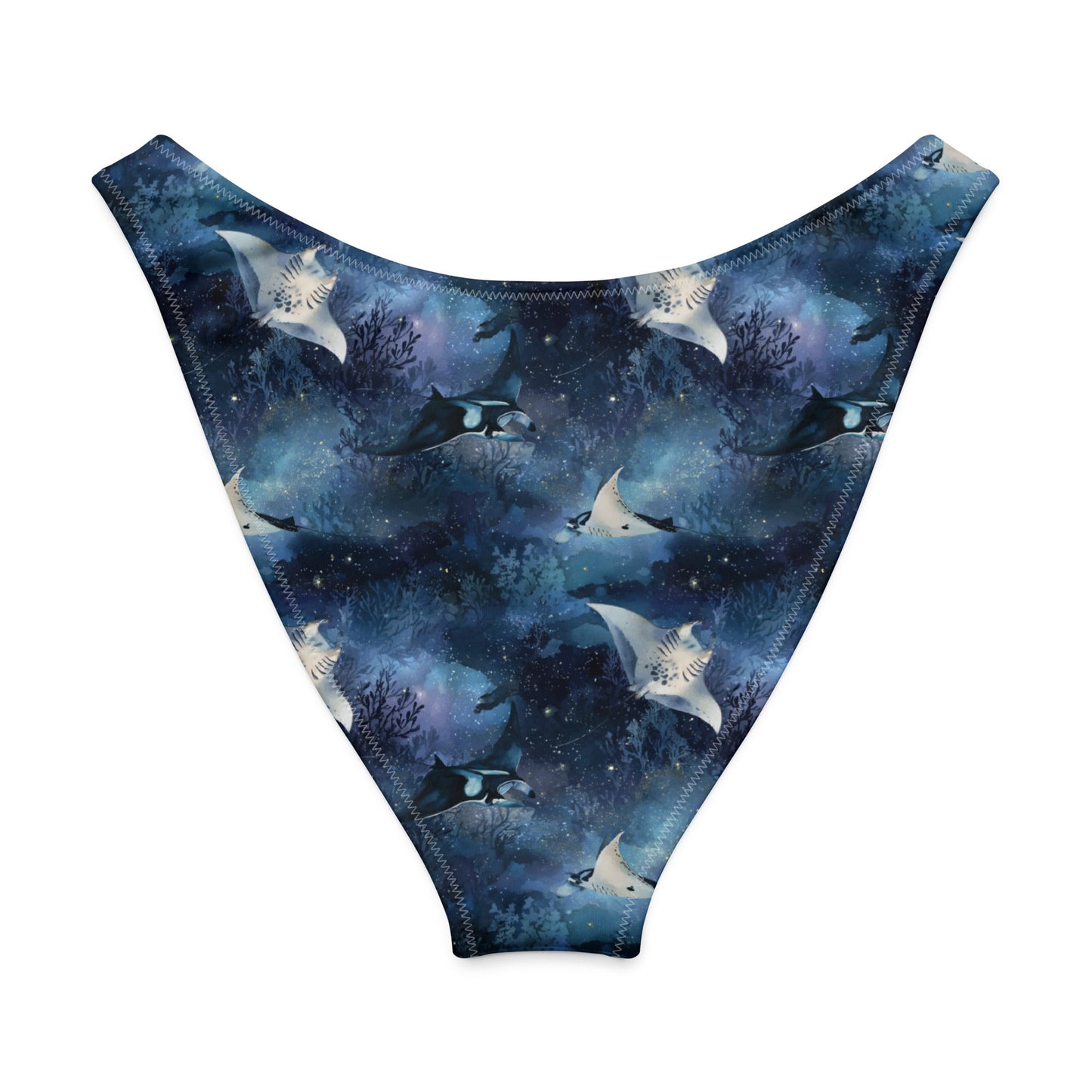 Moonlight Manta Eco High-Leg Cheeky Bikini Bottom - 