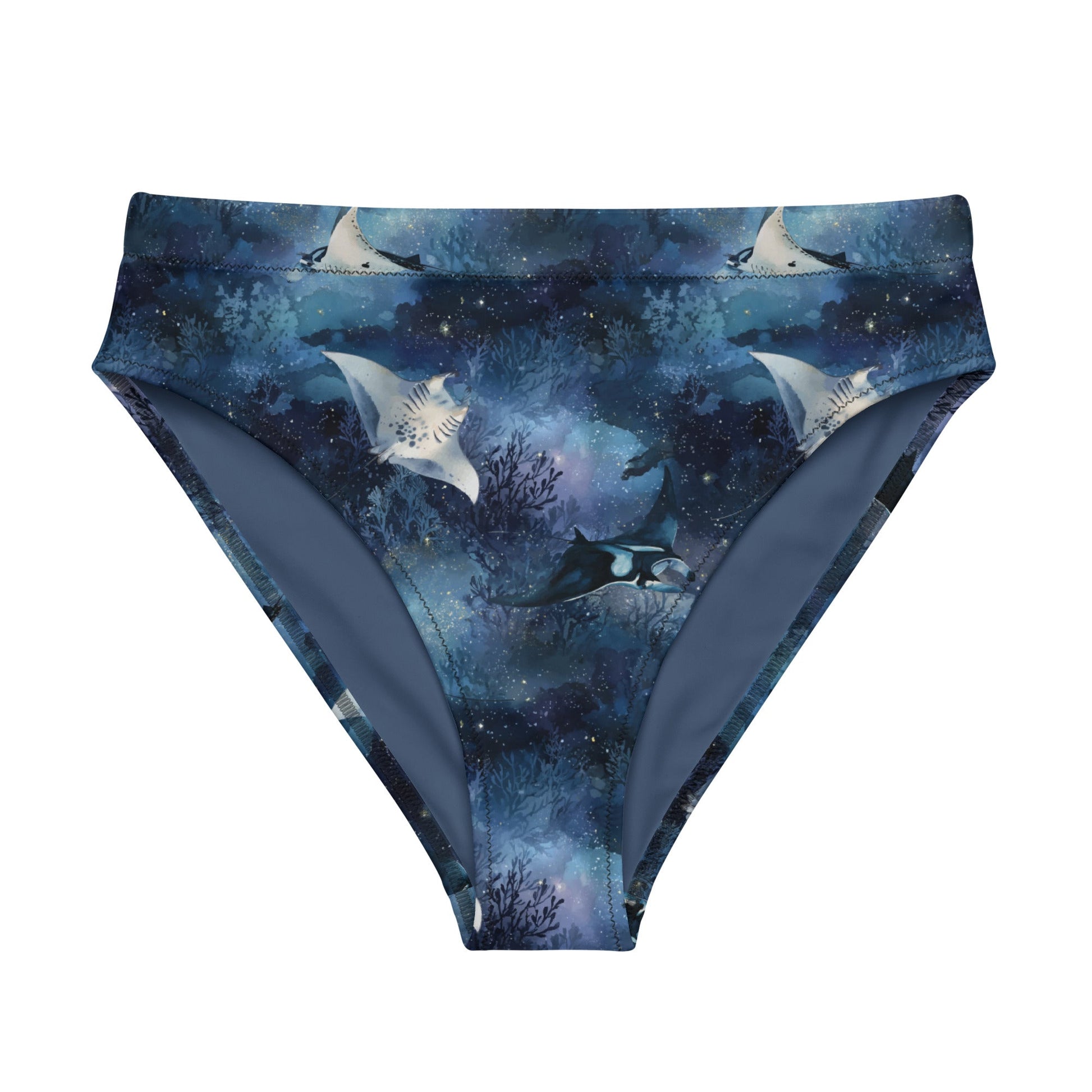Moonlight Manta Eco High-Waisted Bikini Bottom - 