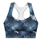 Moonlight Manta Eco Sports Bra Top -  - ["Moonlight Manta","ray","swim","women"]