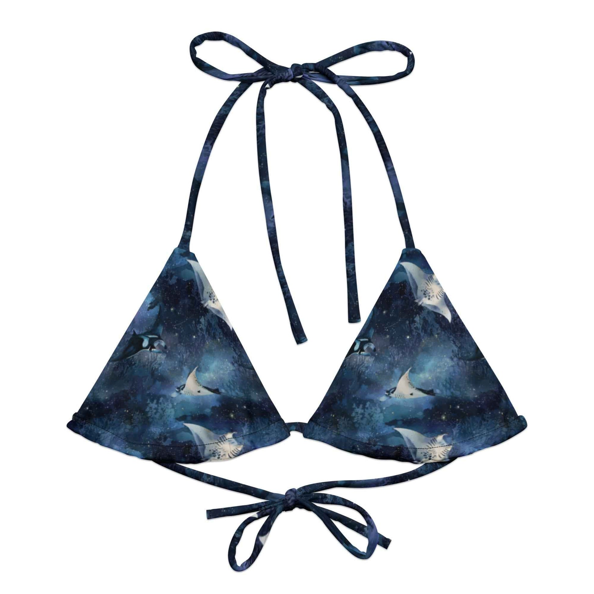 Moonlight Manta Eco String Bikini Top - 