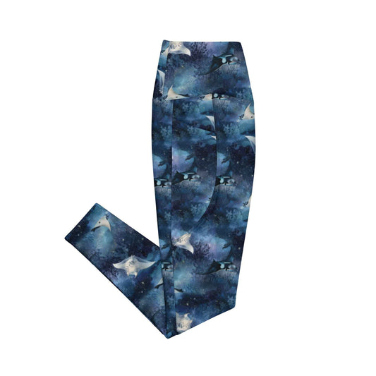 Moonlight Manta Eco Swim Leggings With Pockets - 