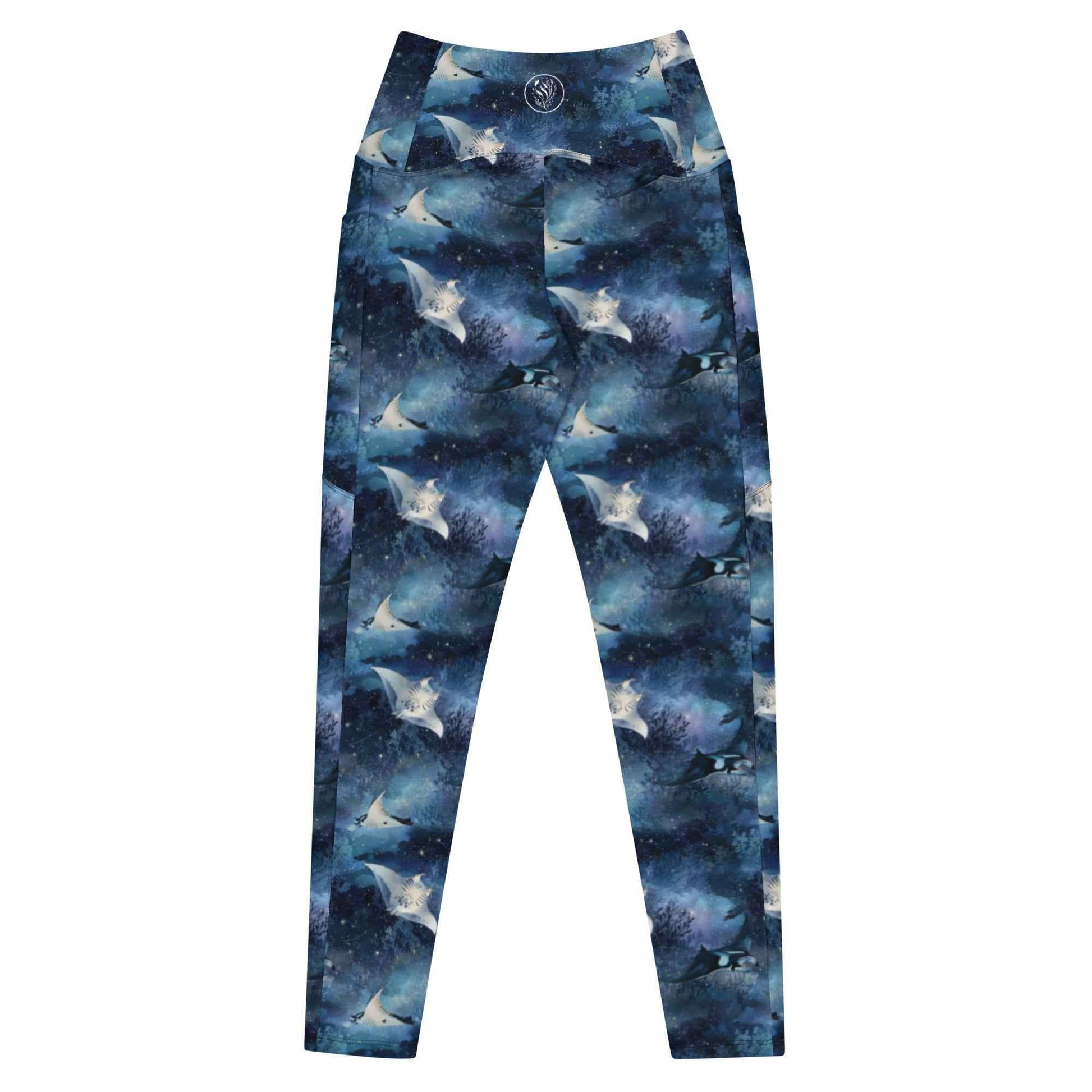 Moonlight Manta Eco Swim Leggings With Pockets - Salinity Swimwear