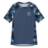 Moonlight Manta Men’s Short Sleeve Swim Shirt -  - ["men","Moonlight Manta","rash guard","ray"]