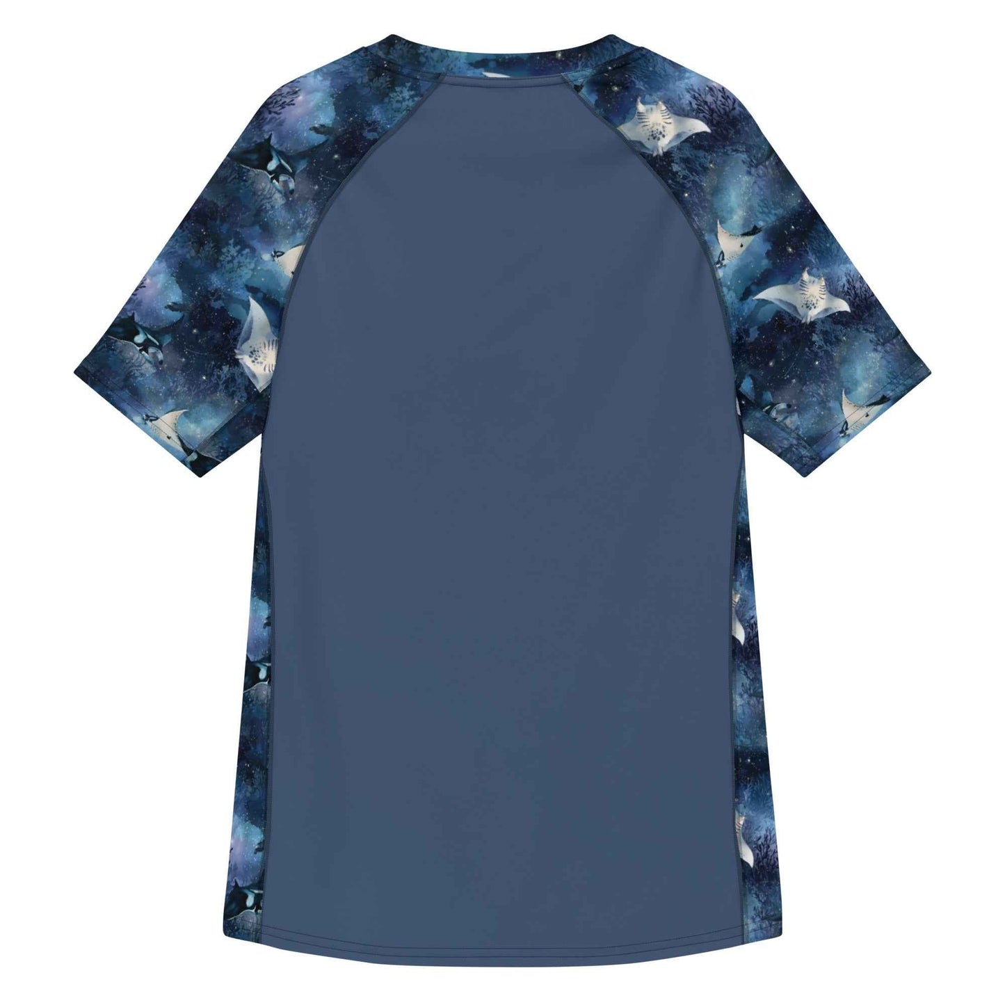 Moonlight Manta Men’s Short Sleeve Swim Shirt - 