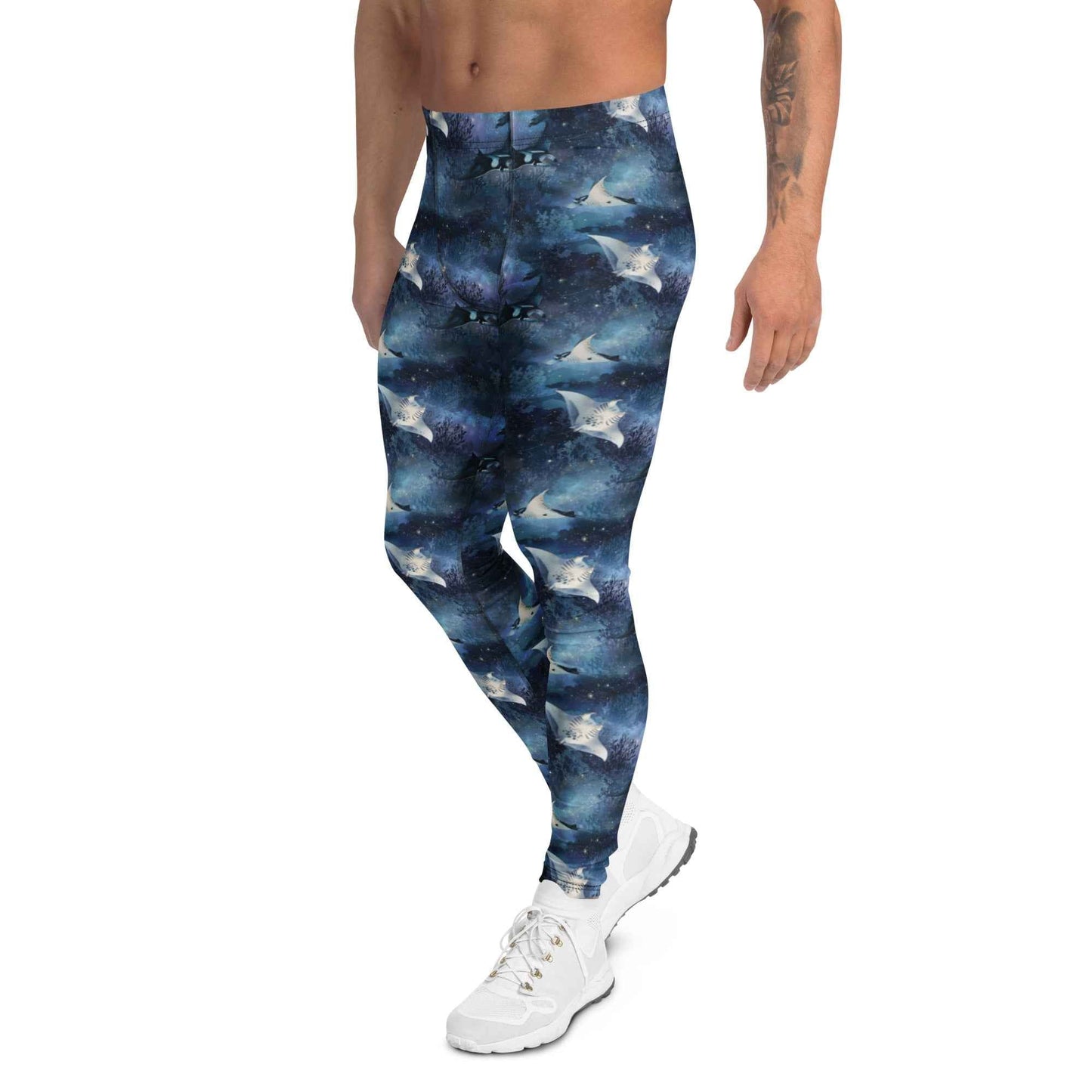 Moonlight Manta Men's Swim Leggings - 