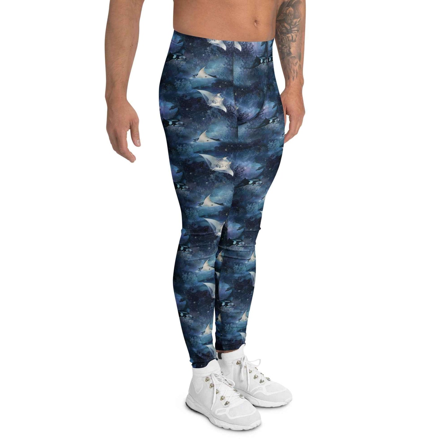 Moonlight Manta Men's Swim Leggings - 