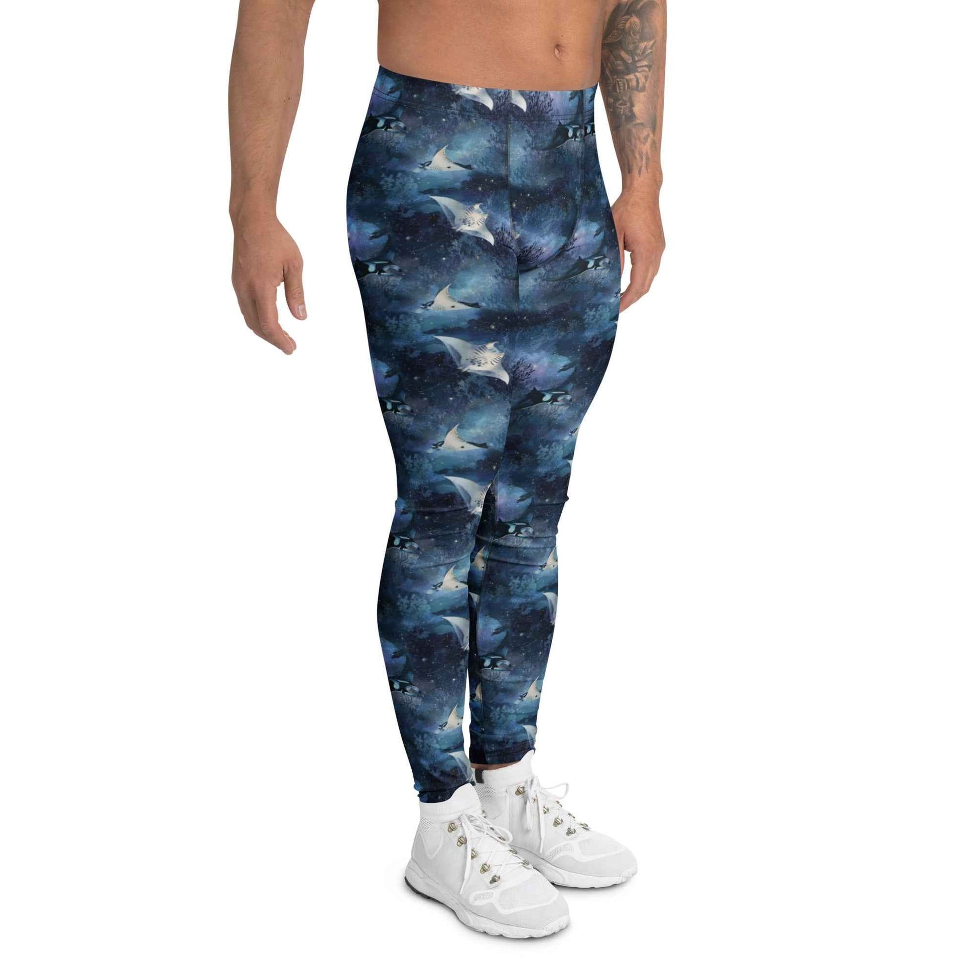Moonlight Manta Men's Swim Leggings - 