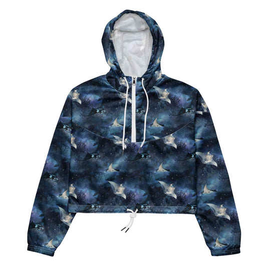 Moonlight Manta Women’s Cropped Windbreaker - 