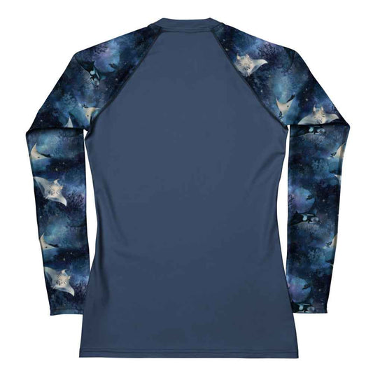 Moonlight Manta Women's Rash Guard Solid - 