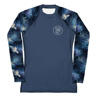 Moonlight Manta Women's Rash Guard Solid - 
