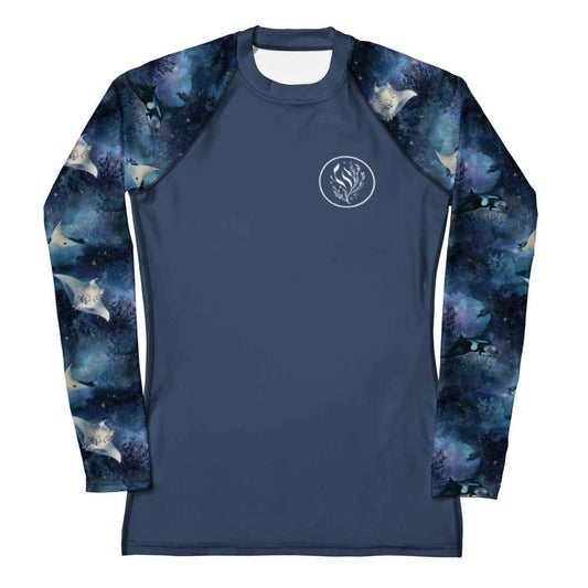 Moonlight Manta Women's Rash Guard Solid - 