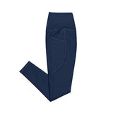 Solid Color Eco Swim Leggings With Pockets -  - ["leggings","Solid","women"]