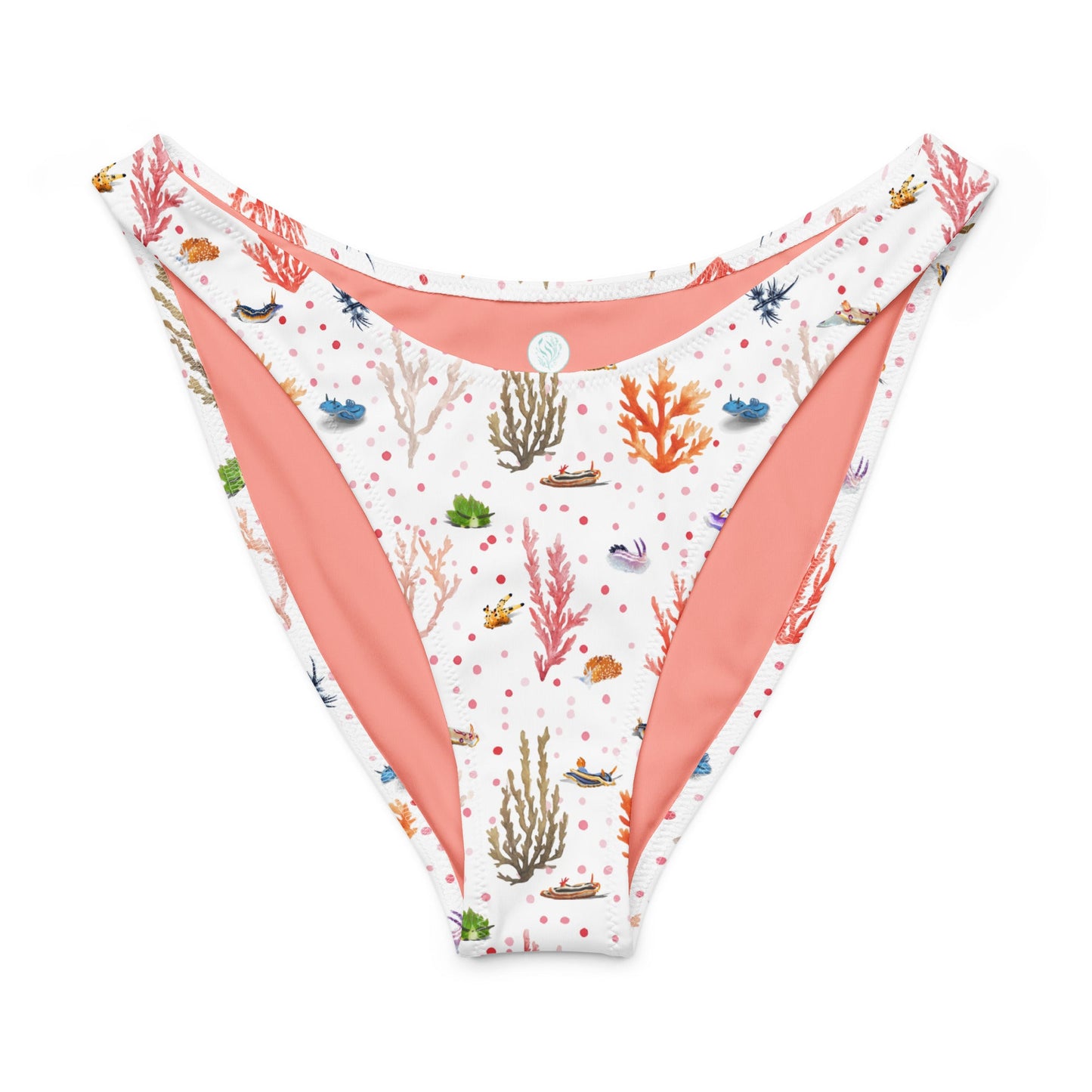 Nudibranch Bliss Eco High-Leg Cheeky Bikini Bottom - 