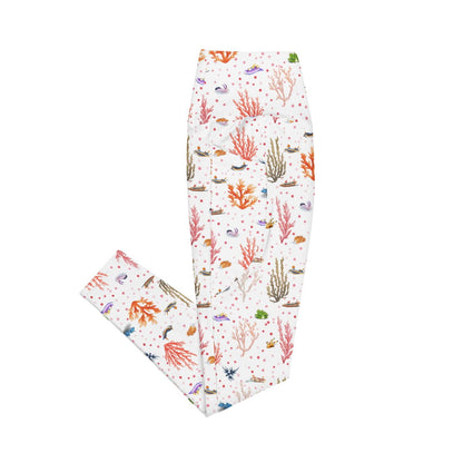 Nudibranch Bliss Eco Swim Leggings With Pockets - 