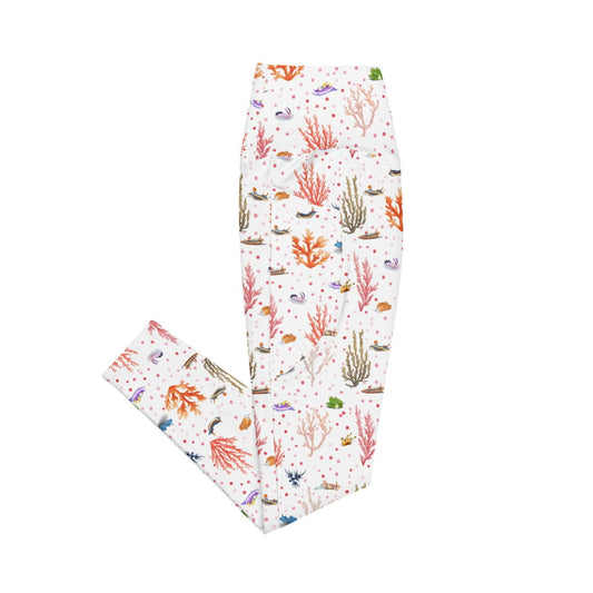 Nudibranch Bliss Eco Swim Leggings With Pockets - 