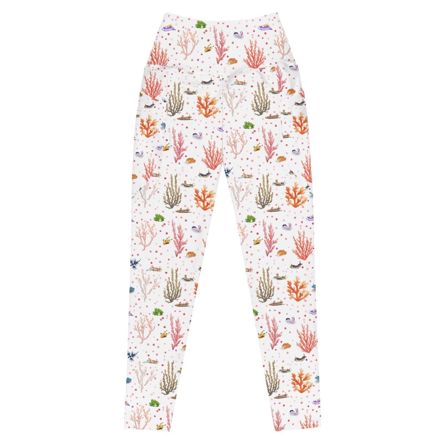 Nudibranch Bliss Eco Swim Leggings With Pockets - 