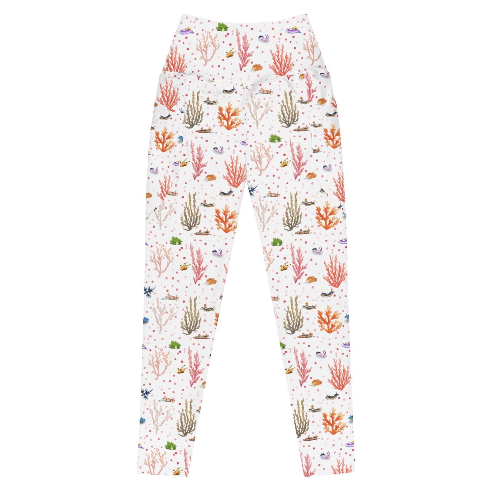 Nudibranch Bliss Eco Swim Leggings With Pockets - 