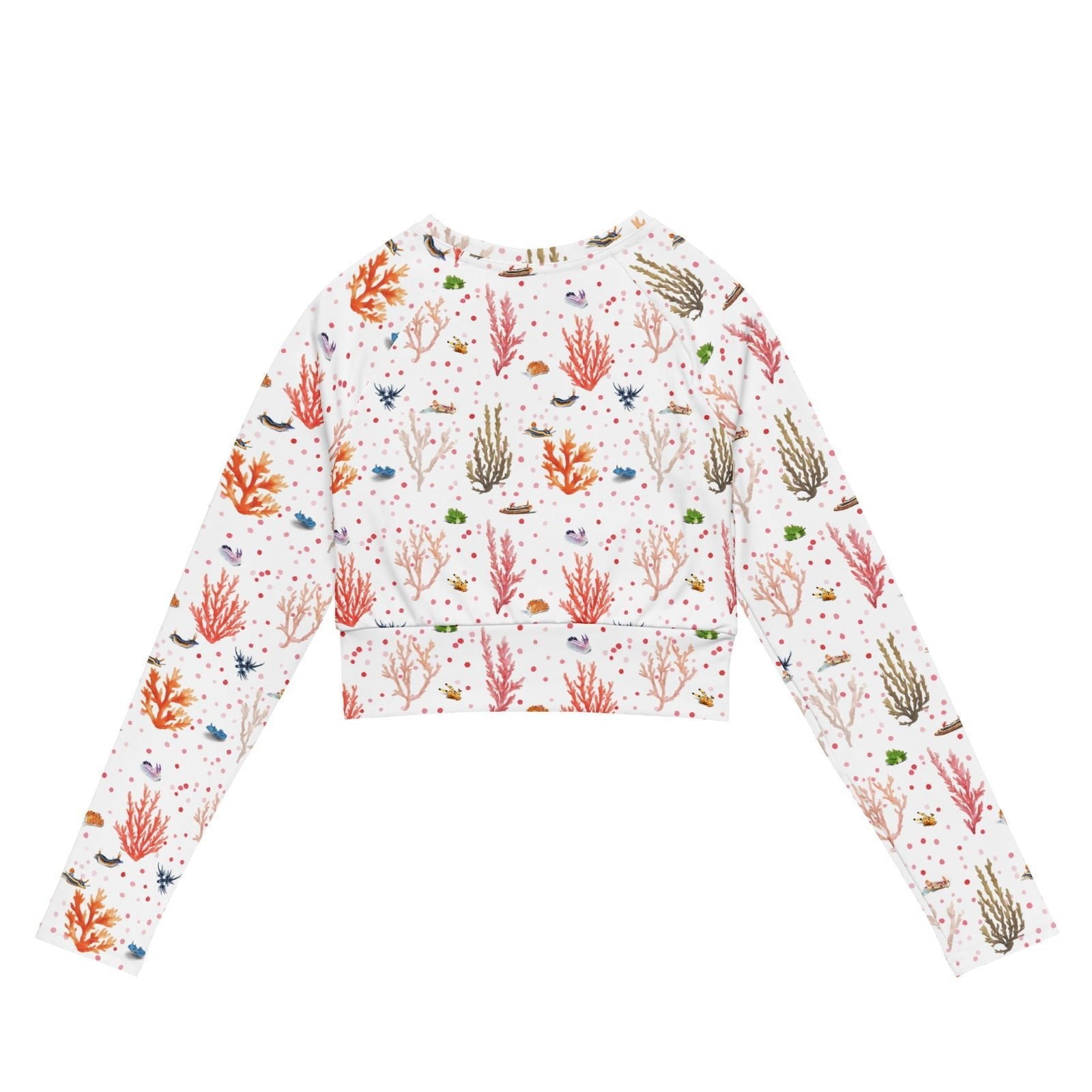 Nudibranch Bliss Eco Cropped Rash Guard - 