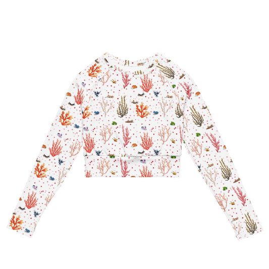 Nudibranch Bliss Eco Cropped Rash Guard - 