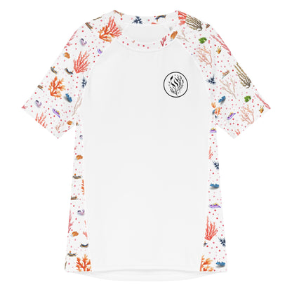 Nudibranch Bliss Men’s Short Sleeve Swim Shirt - 