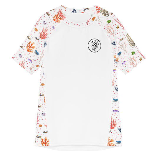 Nudibranch Bliss Men’s Short Sleeve Swim Shirt - 