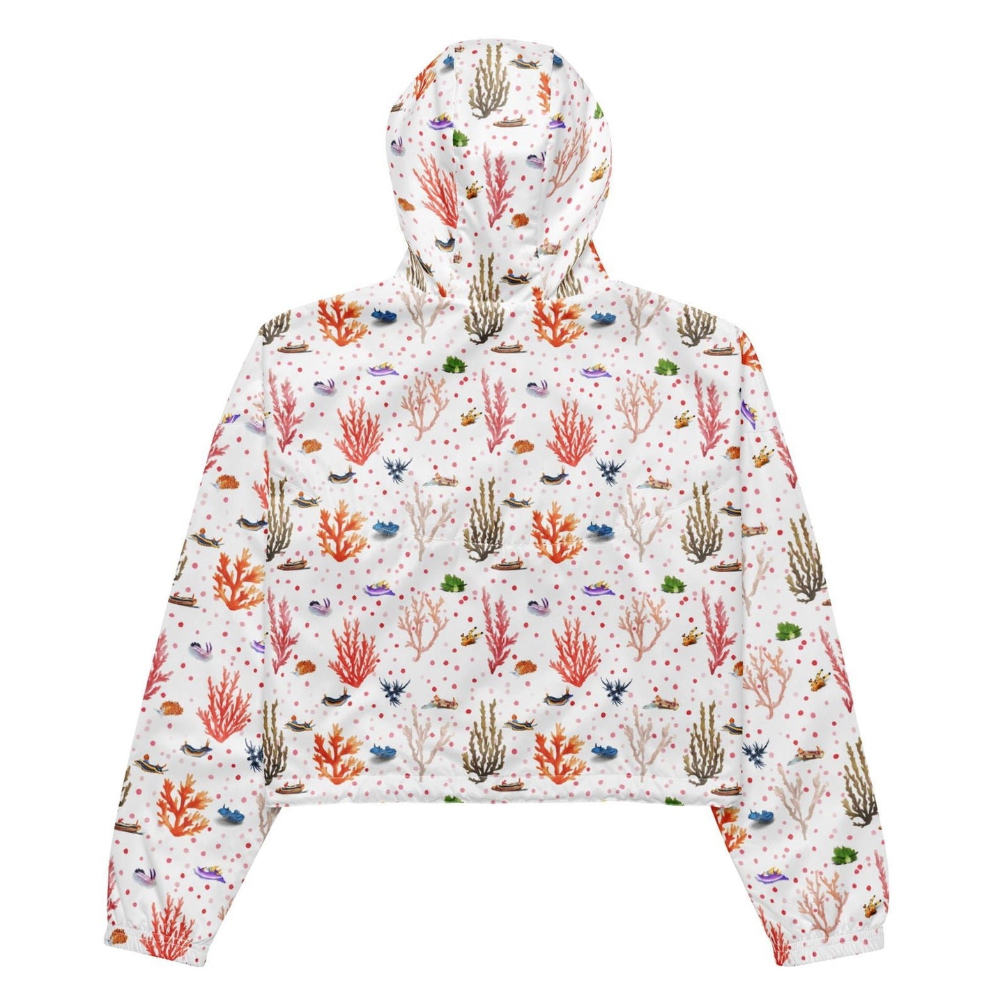 Nudibranch Bliss Women’s Cropped Windbreaker - 