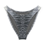 Oceza Ocean Animal Print High-Leg Cheeky Bikini Bottom Bikini Bottom