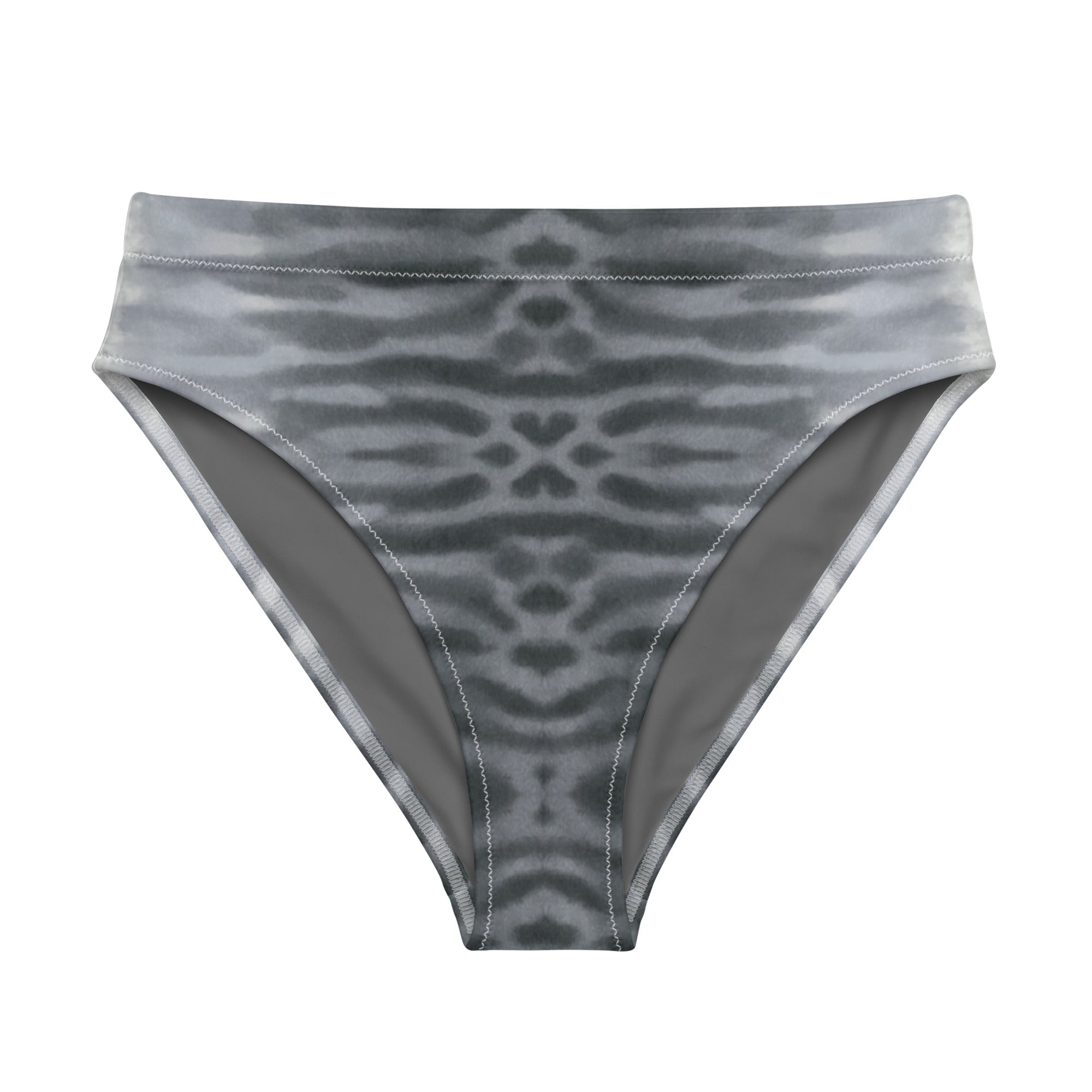 Oceza Ocean Animal Print High-Waisted Bikini Bottom Bikini Bottom
