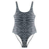 Oceza Ocean Animal Print Low Scoop Back One-Piece Swimsuit One-Piece Swimsuit