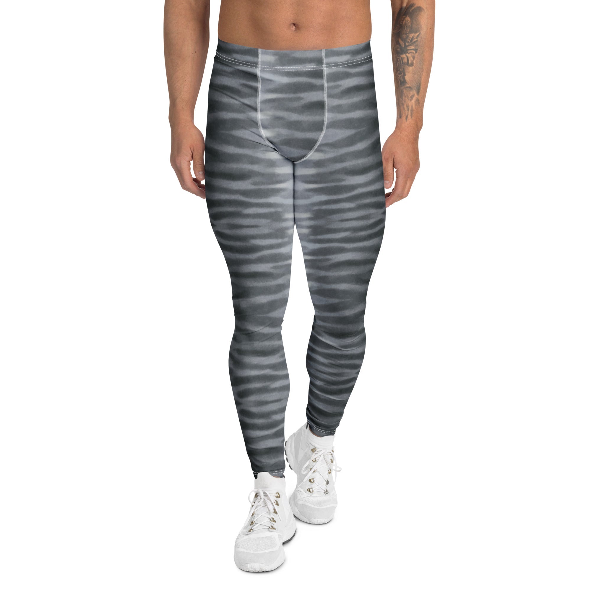 Oceza Ocean Animal Print Men's Swim Leggings Leggings