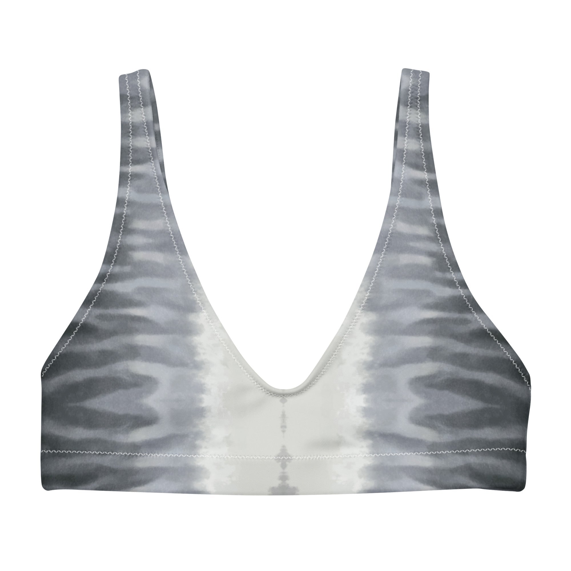Oceza Ocean Animal Print Scoop Neck Bikini Top Bikini Top