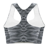 Oceza Ocean Animal Print Sports Bra Swim Top Sports Top