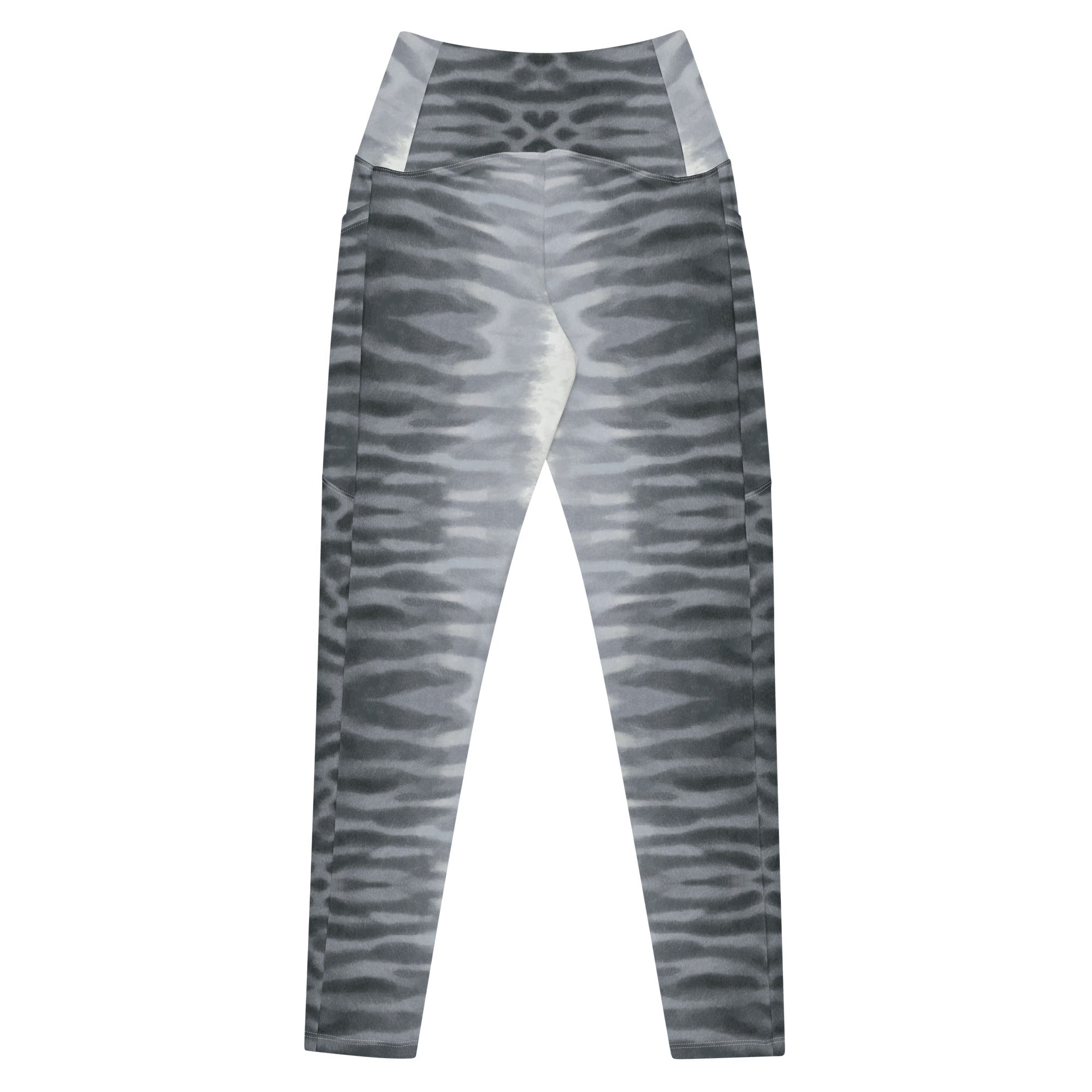 Oceza Ocean Animal Print Swim Leggings With Pockets Leggings