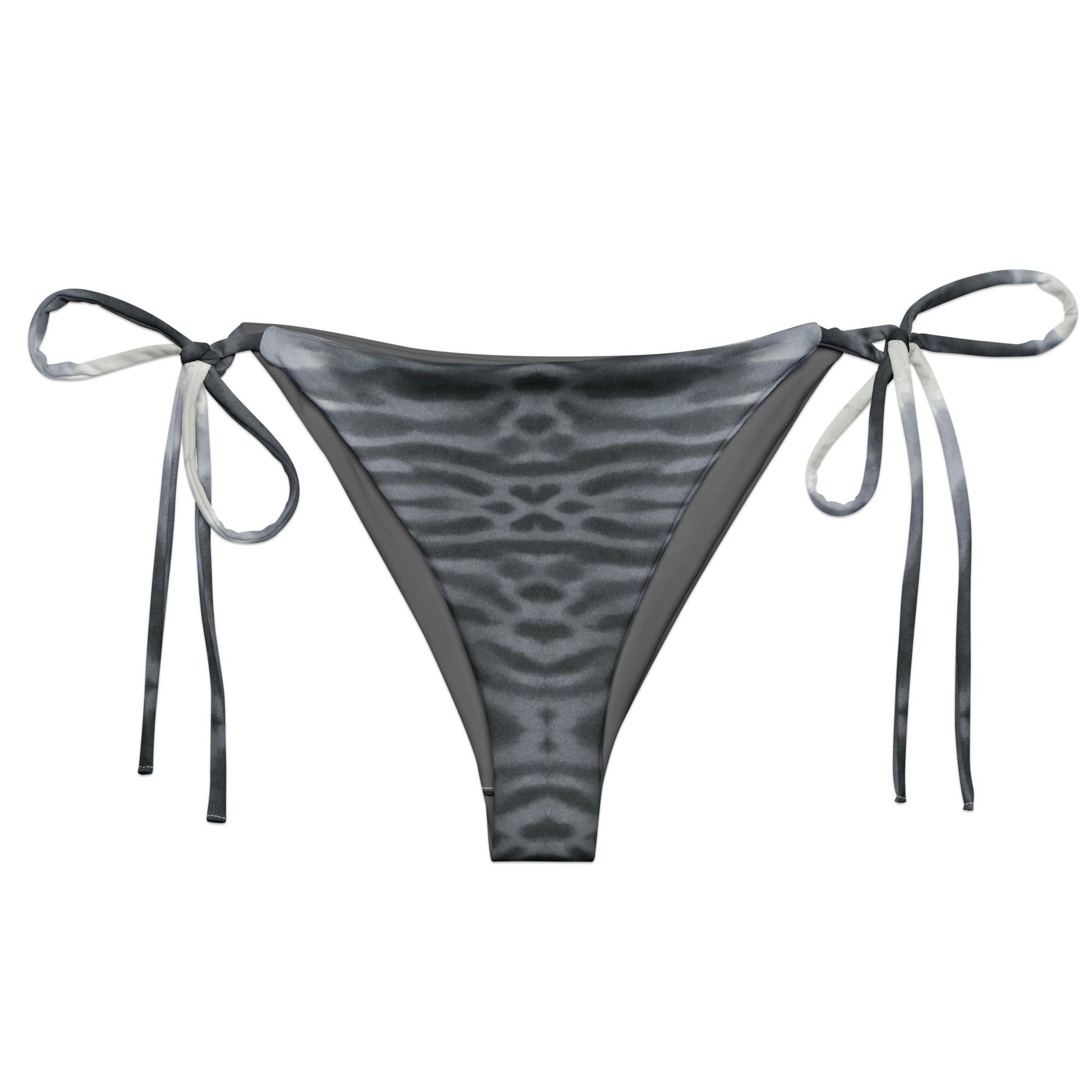 Oceza Ocean Animal Print Tie-Side Bikini Bottom Bikini Bottom