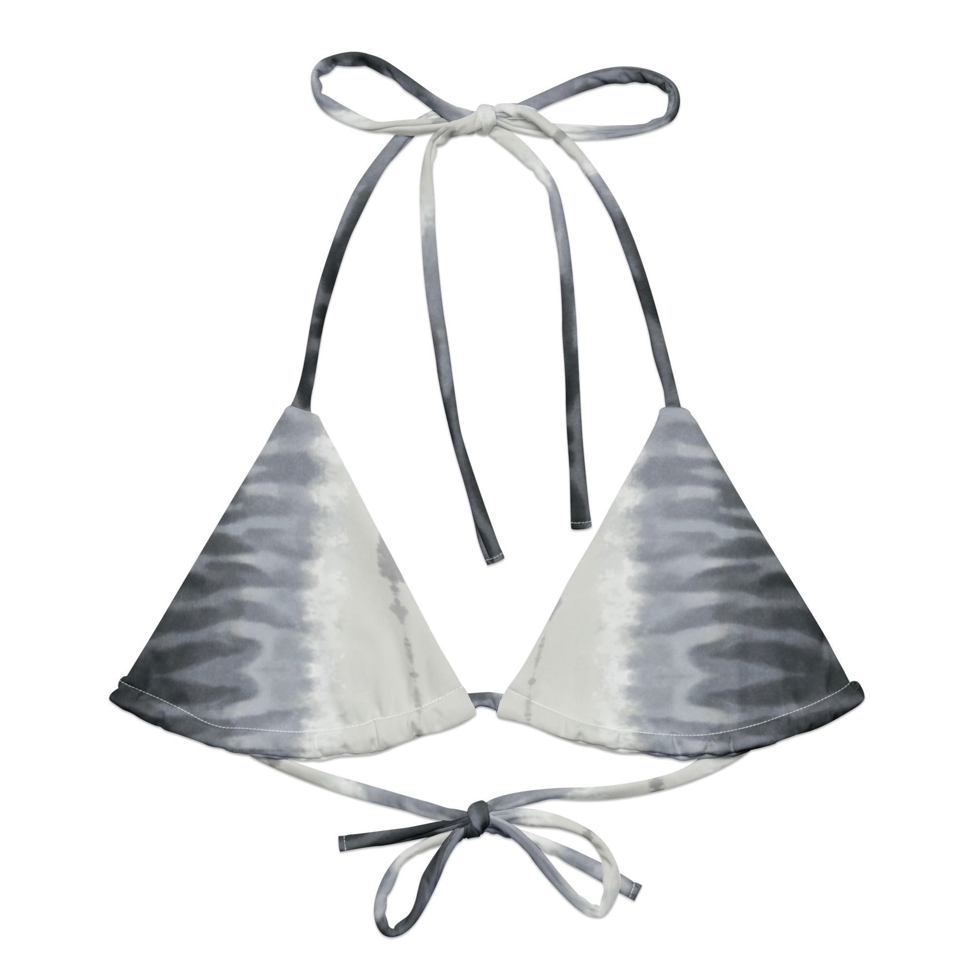 Oceza Ocean Animal Print Triangle Bikini Top Bikini Top