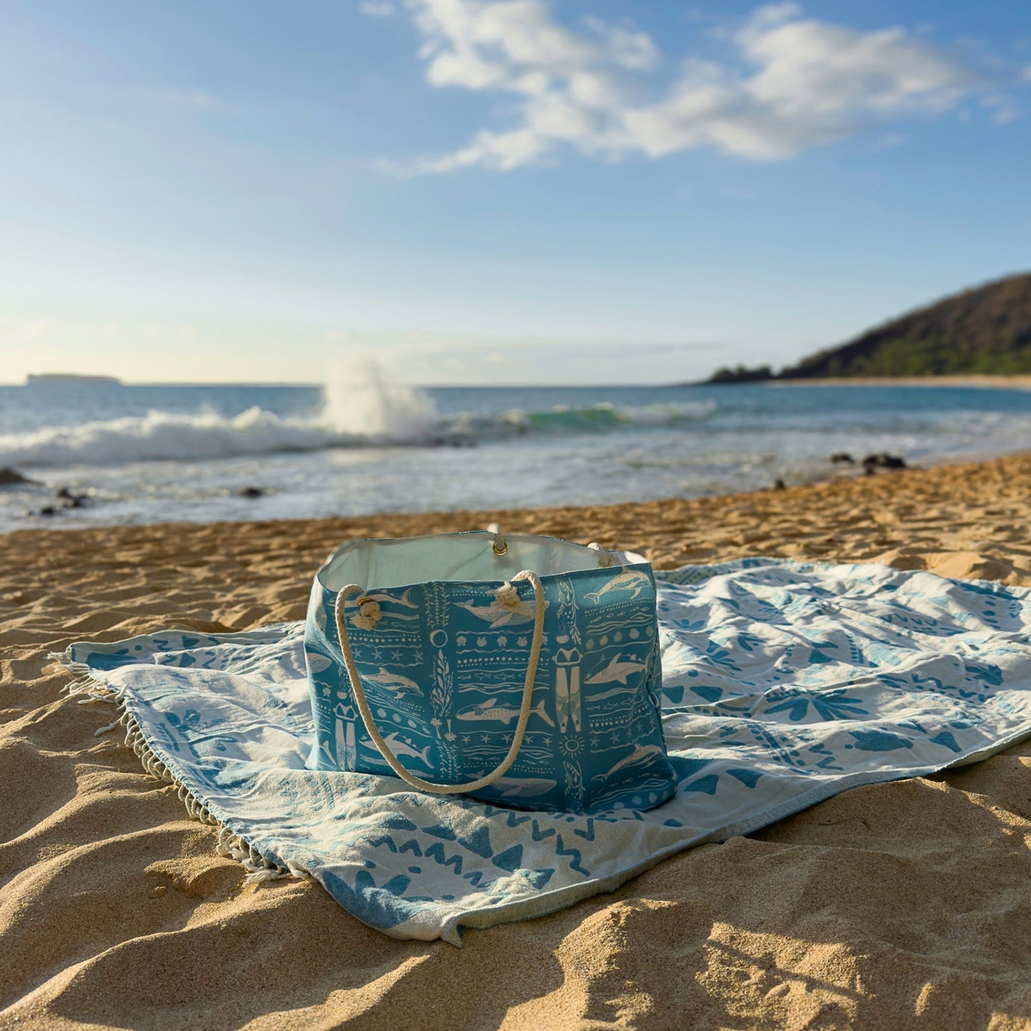 Ocean Drift Oversized Beach Tote - 