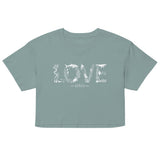 Oceza Ocean Love Women’s Crop Top T-Shirt