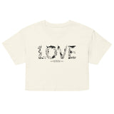 Oceza Ocean Love Women’s Crop Top T-Shirt