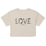 Oceza Ocean Love Women’s Crop Top T-Shirt