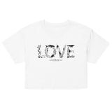 Oceza Ocean Love Women’s Crop Top T-Shirt