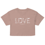 Oceza Ocean Love Women’s Crop Top T-Shirt