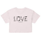 Oceza Ocean Love Women’s Crop Top T-Shirt