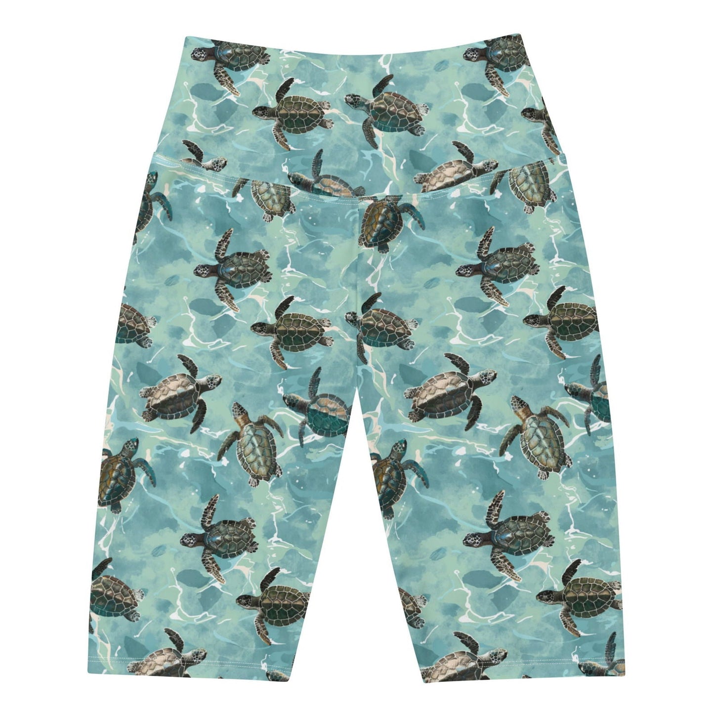 Oceanic Sea Turtle 8" Inch Dive Shorts - 